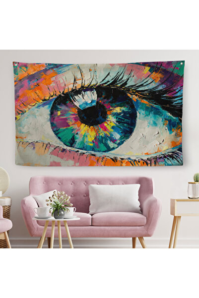 Harita Sepeti Кольорове покриття для стін - килим з олійною фарбою, якісне по...