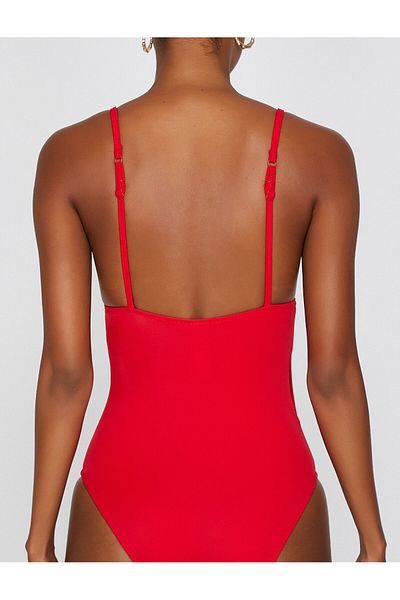 Koton Lace Detailed Swimsuit