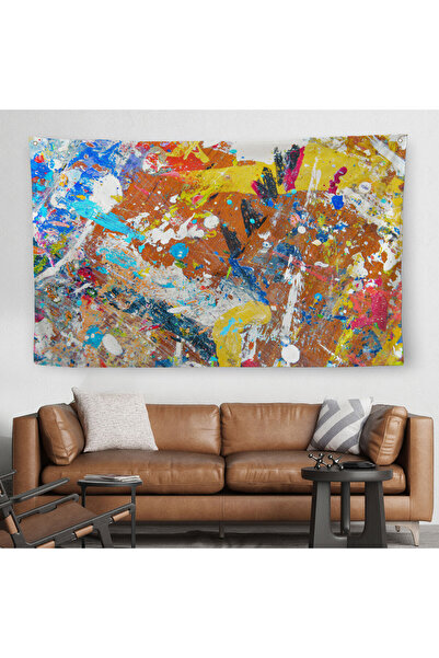 Harita Sepeti Якісний абстрактний килим з полотна під олійний живопис - 3995