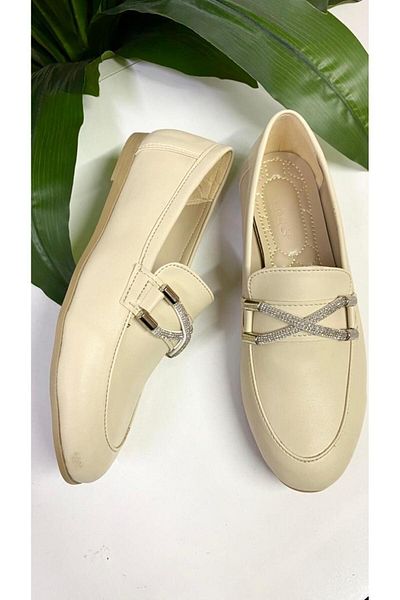 PUNTO 345043 Stoned Loafer Ballerina