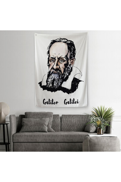 Harita Sepeti Galileo Galilei Dekorativni zidni obložak - Tepih si-5915