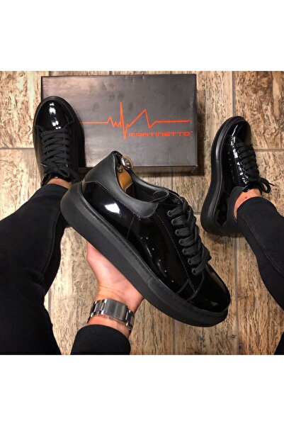 Martinetto ΜΑΥΡΟ ΓΝΗΣΙΟ ΔΕΡΜΑ ΠΑΠΟΥΤΣΙΑ UNISEX ΠΑΠΟΥΤΣΙΑ