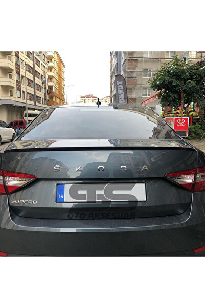Furens Skoda Süperb Bagaj Üstü Spoiler Bagaj Çıtası Piano Black