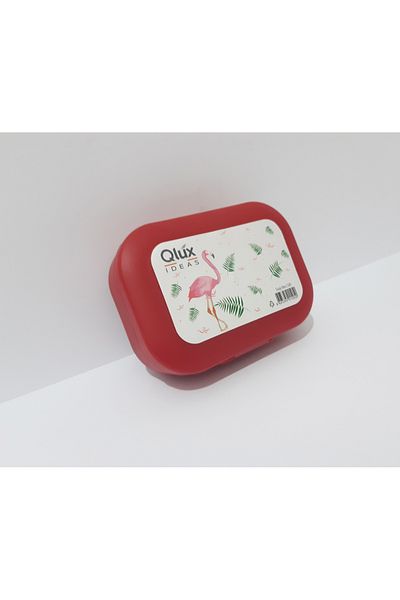 renkli çiçekler Кутия за сапун, заключена пластмасова кутия за сапун