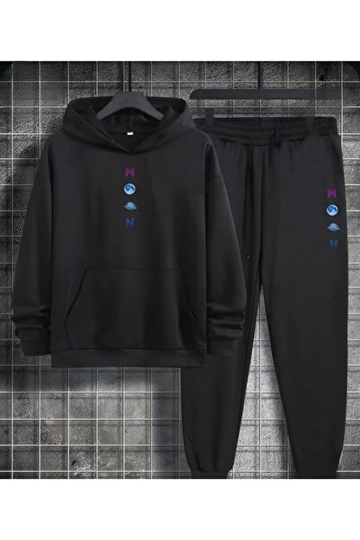 Serays moda Παιδική αθλητική φόρμα με στάμπα MOON