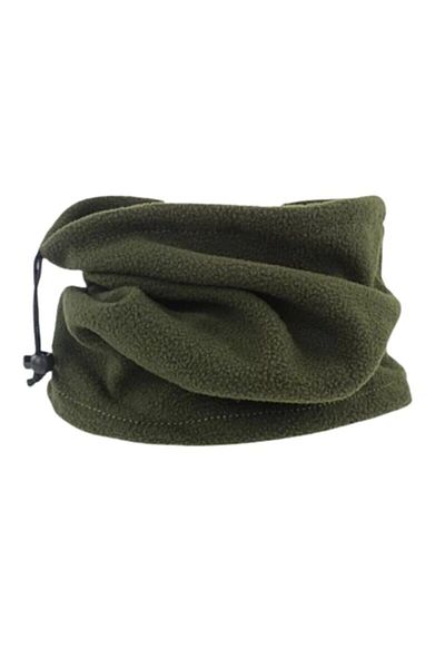 AXE SPORTSWEAR Pălărie unisex verde, beretă, guler polar cu șnur Pkr5097118