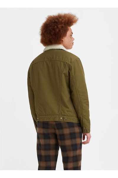 Levi's Ανδρικό τζιν μπουφάν Levis Green 16365-0189_TYPE 3 SHERPA TRUCKER DA