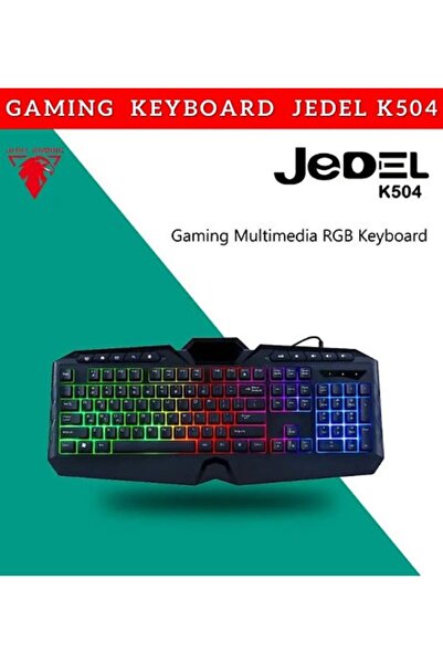 jedel MULTİMEDİA RGB GAMER KEYBOARD