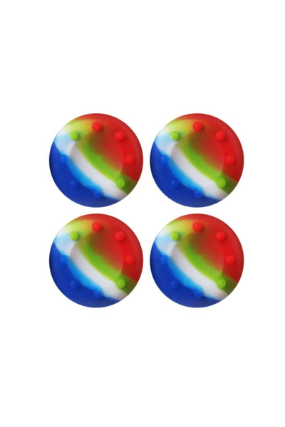 CAFELE Desenli Sony Ps5/ps4/ps3 Analog Koruyucu Silikon Pad-step Model