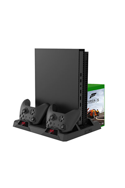 WOTOBE Xbox One X/s Uyumlu Çok Amaçlı Soğutucu Stand Şarj Istasyonu