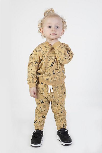 Harika KIDS Baby Boy & Child Two Thread Fabric Medium Thickness Knitted Basic Bottom Top Tracksuit Set