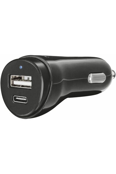 Trust Urban 17w Type-c Usb Çift Giriş Araç Çakmak Şarj Cihazı