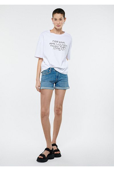Mavi Vanna Vintage Indigo Jean Shorts 1413334573