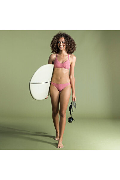Decathlon Olaian Bikini Üstü - Pembe - Caro