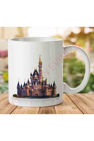 ART HEDİYE كوب Cinderella-Castle-PNG مطبوع على الجانبين.jpg