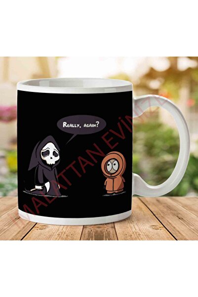 ART HEDİYE 1-881 كوب فريندز فور إيفر كيني ساوث بارك مطبوع على الجانبين.jpg