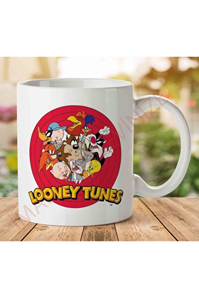 ART HEDİYE A2762 كوب مطبوع عليه شخصيات لوني تونز على الجانبين.jpg