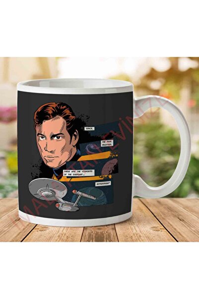 ART HEDİYE 1-2026 Star Trek These Are The Voyagers Two Side Printed Mug Glass...