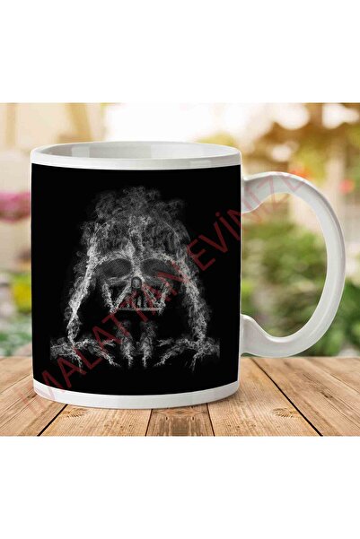 ART HEDİYE 1-850 كوب دارث فيدر سموك ستار وورز مطبوع على الجانبين