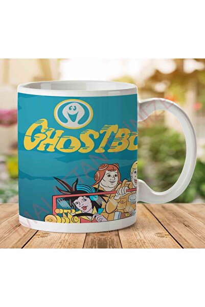 ART HEDİYE كوب Ghostbusters 1986 مطبوع على الجانبين.jpg