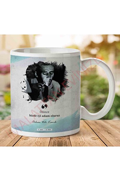 ART HEDİYE A2649 كوب أورهان فيلي كانيك مطبوع على الجانبين