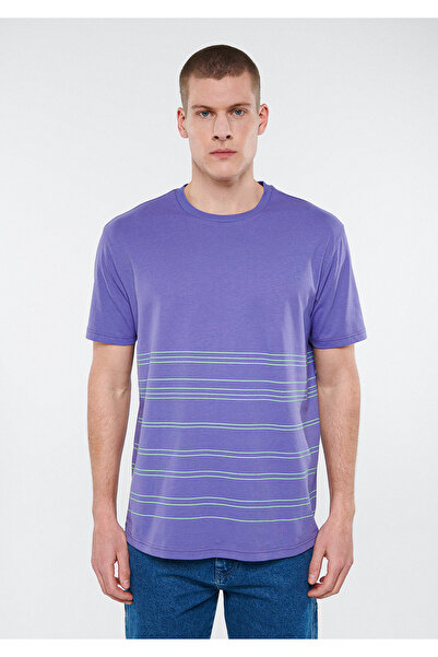 Mavi Ιστουργικό μωβ μπλουζάκι Loose Fit / Loose Fit 0611439-70609