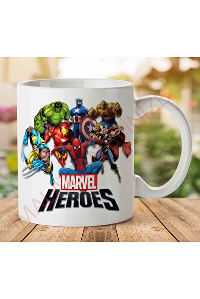 ART HEDİYE 1-1134 كوب Marvel Heroes مطبوع على الجانبين.jpg