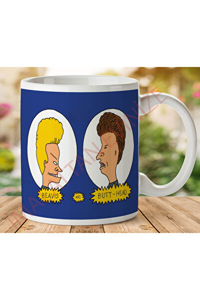 ART HEDİYE كوب مطبوع على الجانبين من BEAVIS AND BUTT-HEAD.jpg