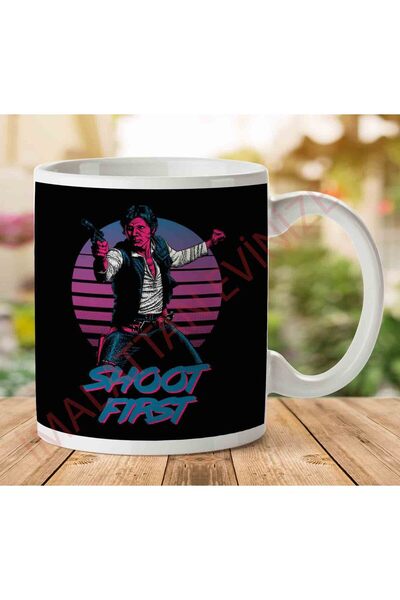 ART HEDİYE 1-1437 كوب هان سولو شوت أول حرب النجوم مطبوع على الجانبين.jpg