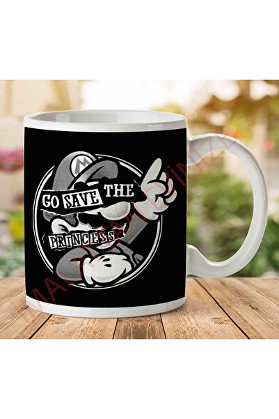ART HEDİYE 1-1545 كوب ماريو بيستولز God Save The Princess مطبوع على الجانبين.jpg