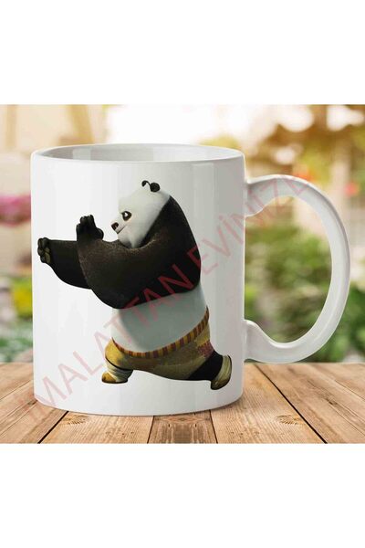 ART HEDİYE Kung-Fu-Panda-Fighting-PNG Two Sided Printed Mug.jpg