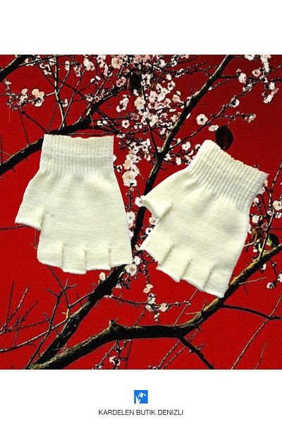 Kardelen Butik Denizli Children and Youth Lycra (Elastic) Fingerless Gloves (Unisex) (Ages 5-12)