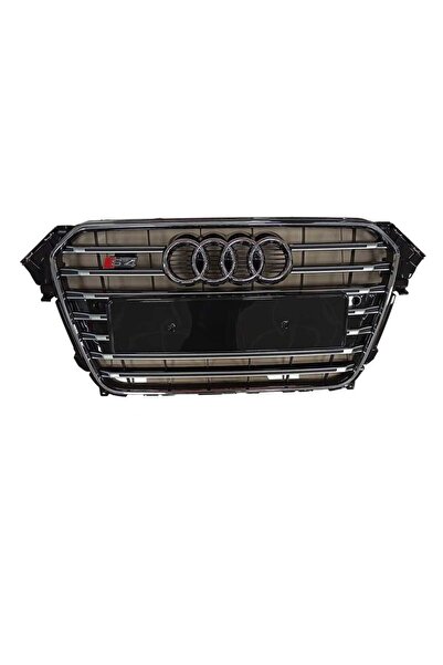 HYM TUNİNG AUDİ A4 S4 Uyumlu PANJUR PARLAK SİYAH + KROM A4 B8.5 2012 2015 ÖN ...