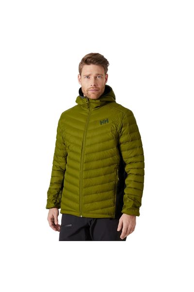 Helly Hansen Verglas Hooded Down Hybrid Insulator Jacket Men's Coat HHA.63007.461 Green