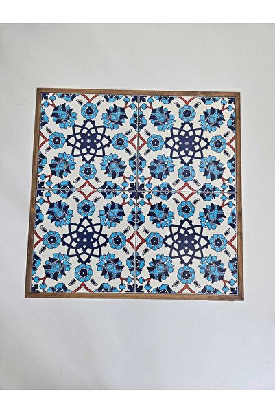 bluecape Brn Seramik Sehpa 42x42cm
