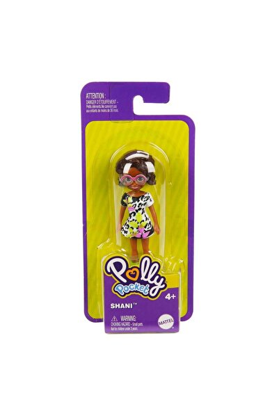 Polly Pocket شخصية الأصدقاء - فستان شاني باللونين الأبيض والأسود