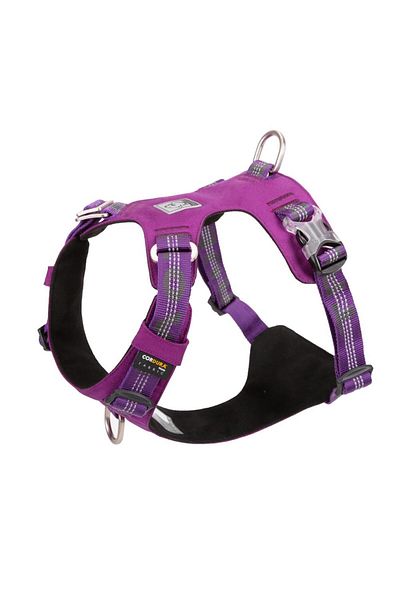 True Love Cordura Fabric, Water Resistant Purple Chest Collar