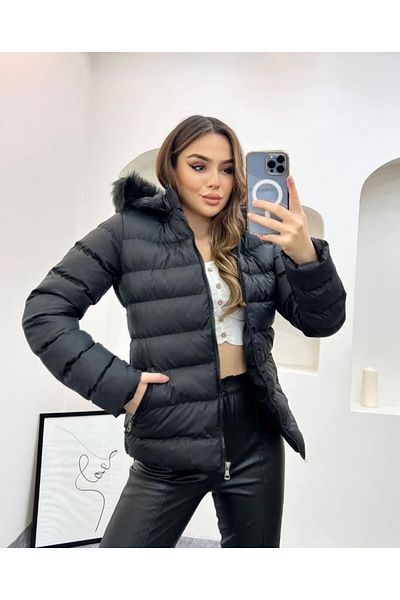 ARMATO DAYBOGLU PADDED FABRIC HOODED EXTRAIBLE SPORTS COAT