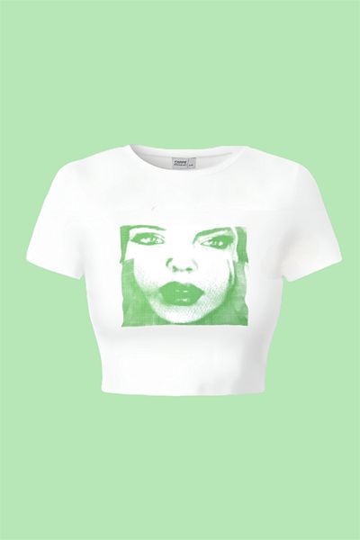 Carpe Green Woman Crop