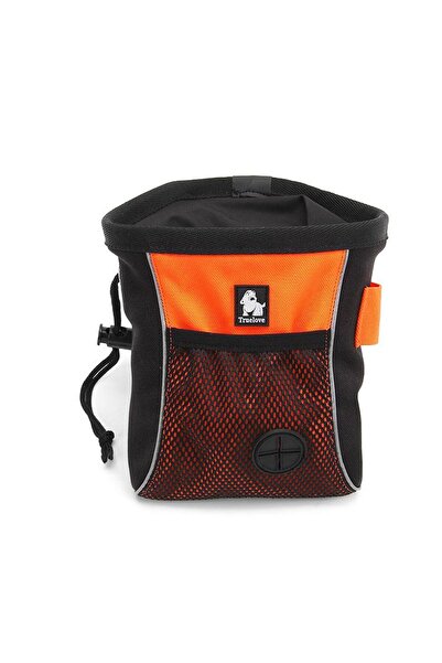 True Love Oxford Kumaşlı Turuncu Köpek Ödül Maması Çantası