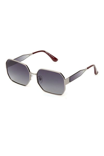 Despada Ds 2315 C4 Unisex Geometric Silver Sunglasses