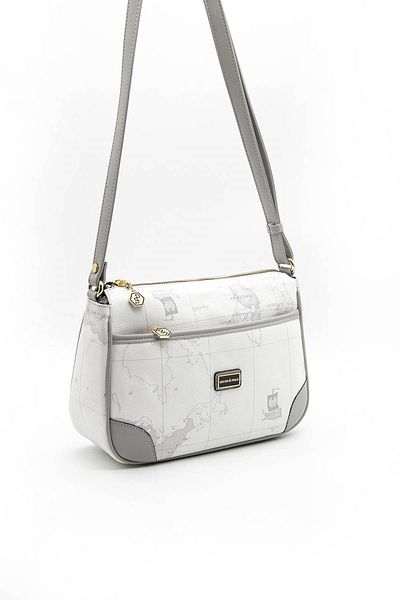 Silver Polo Antracit Sp1060 - Geantă de damă Polo Silver White