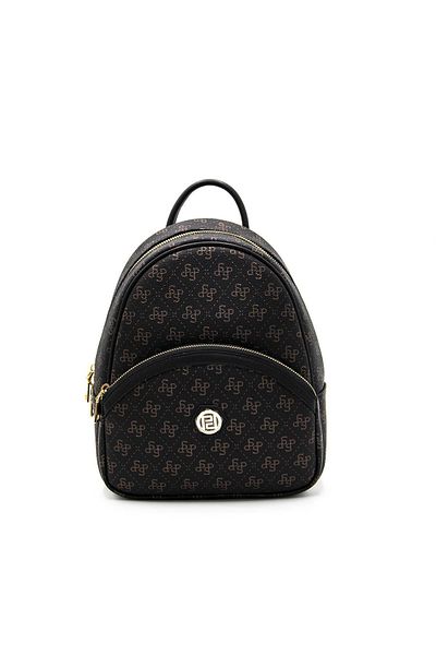 Silver Polo Silver & Polo Black Copper - Rucsac negru Sp945 pentru femei