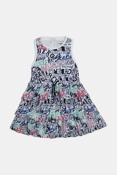Iceberg Bg Store Κοριτσίστικο πολύχρωμο φόρεμα 23ssıvs3151