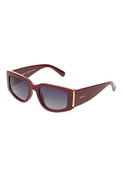 Despada DS 2309 C3 Rectangular Claret Red Women's Sunglasses