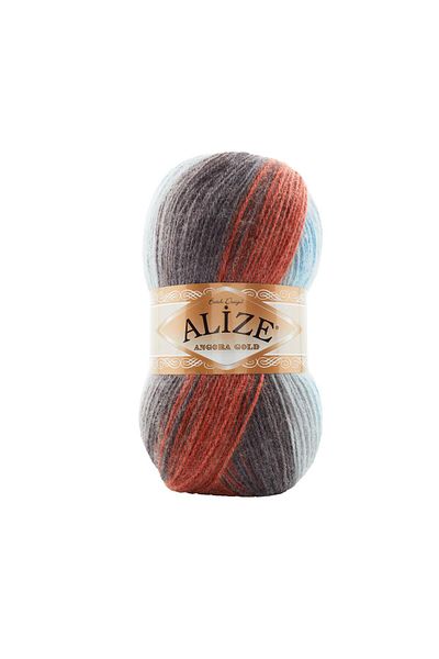 Alize Angora Gold Batik 7922 - 100gr 550m Πλεκτό Μαλλί Χεριού, 20% Μαλλί 80% Ακρυλικό
