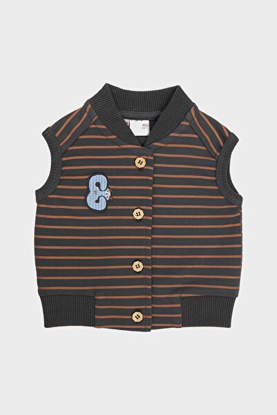 Layette Bg Store Gestreifte Weste für Babys, Jungen, 22fw0lt8704