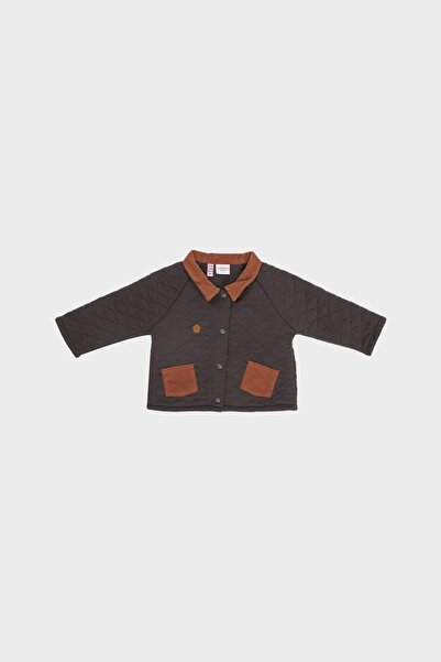 Layette Bg Store Baby Boy Black Jacket 22fw0lt8703