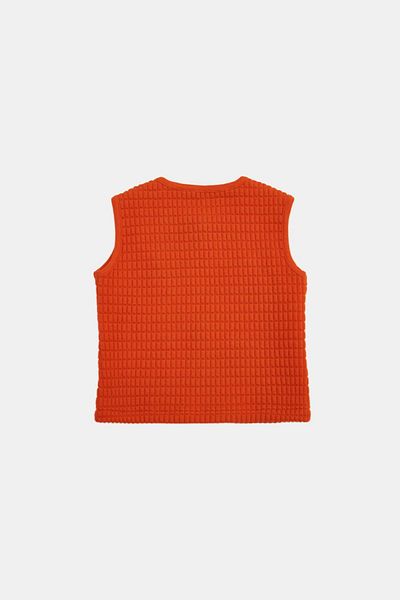GB Baby Bg Store Baby Boy Orange Vest 23pssbg1701