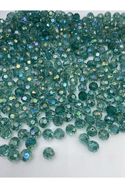 Hedef Bijuteri 12 مم تركواز/أخضر البحر نموذج قرص العسل من الأكريليك مع جانجان...